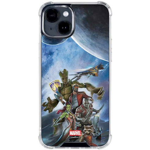 Marvel Guardians of the Galaxy Galactic Mission iPhone 15 Clear Case